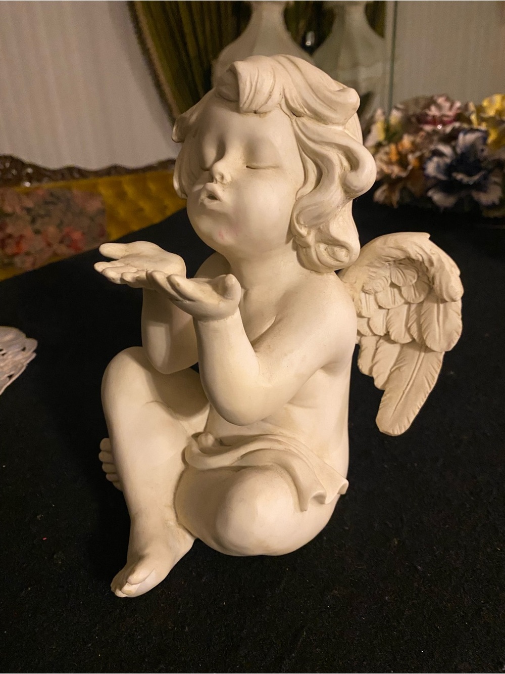Cherub Angel Figurine approx 10”